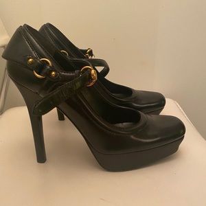 Gucci "Baby Lux" Mary-Jane heels